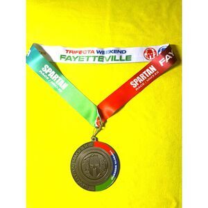 2022 Spartan Fayetteville Trifecta Weekend Medal